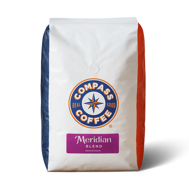 Compass Coffee 5lb Bag Meridian Blend Medium Roast